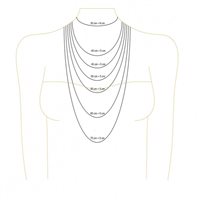 Collana Kurshuni Donna in Argento Zirconia KR107-200SP - KR107-200SP